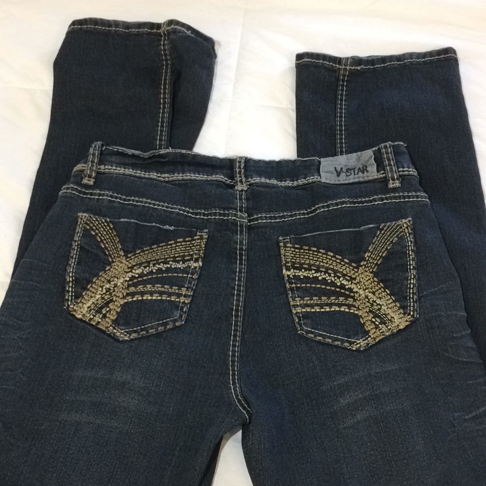 Vanilla Star dark wash size 8 jeans